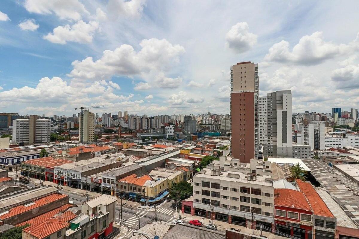 Aconchegante Studio No Bras Com Piscina/Metro Bras Сан-Пауло Экстерьер фото
